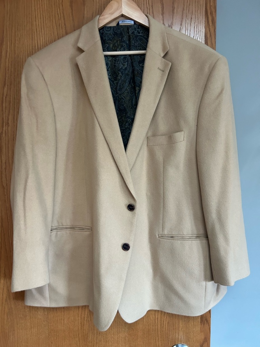 Ralph Lauren Men's Camel/Tan Two-Button Sport Coat